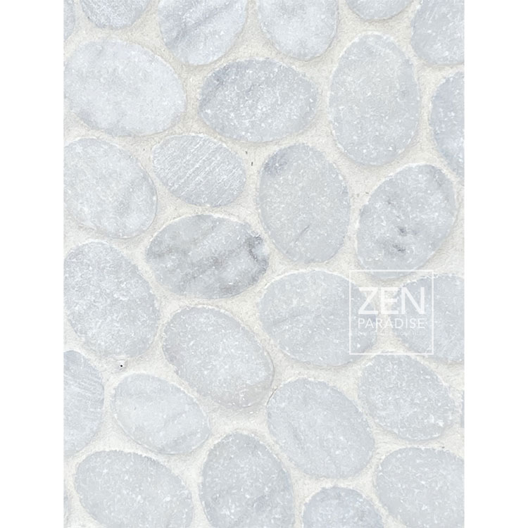 Zen Paradise ZPW-016 Wave Carrara grouted Tile