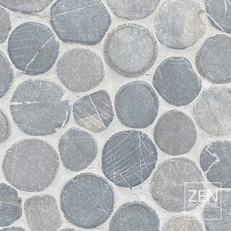 Zen Paradise ZPW-012 Wave Island Blend Grouted Tile