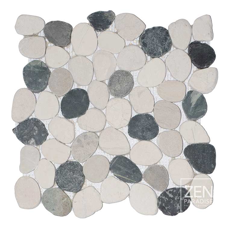 Zen Paradise ZPW-013 Wave Seaside Mix Grouted Tile