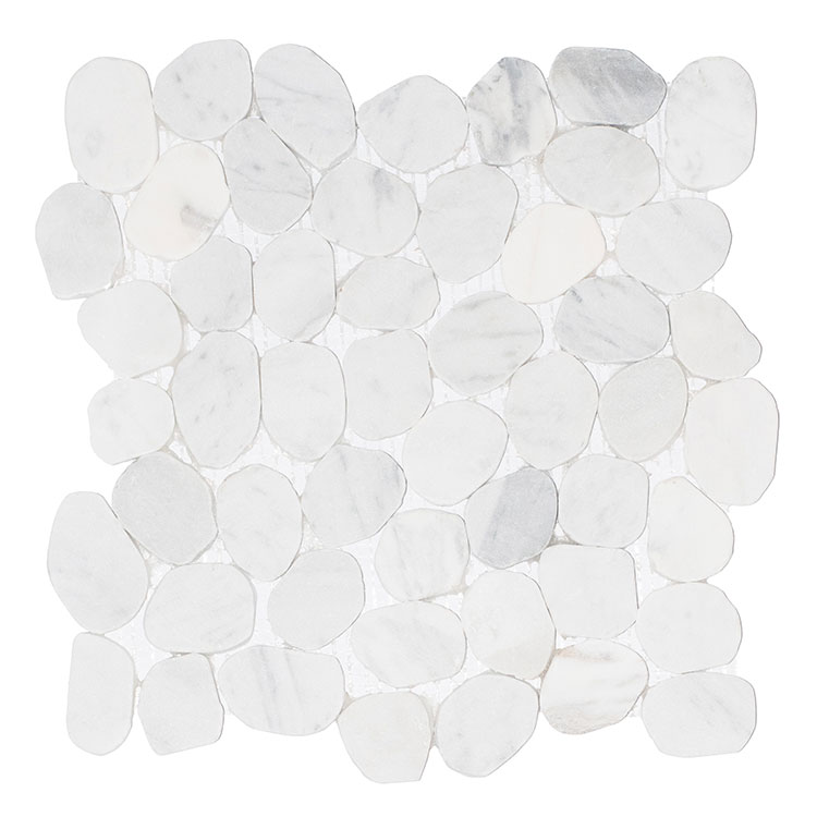 Zen Paradise ZPW-016 Wave Carrara grouted Tile