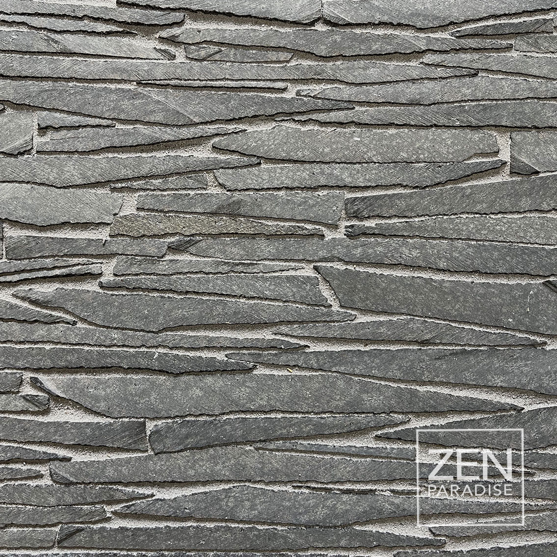 Zen Paradise ZPW-012 Wave Island Blend Grouted Tile